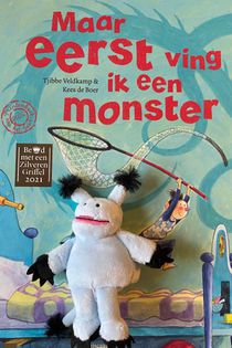 Maar eerst ving ik een monster met vingerpopje voorzijde