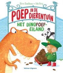 Poep in de dierentuin, Het Dinopoepeiland voorzijde