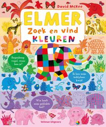 Elmer zoek en vind - Kleuren voorzijde