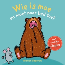 Wie is moe en moet naar bed toe? voorzijde