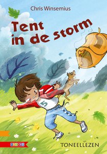 Tent in de storm voorzijde