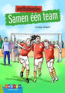 Voetbalmeiden Samen één team voorzijde