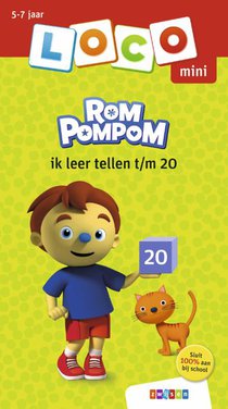 Rompompom ik leer tellen t/m 20 voorzijde