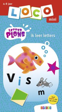 Letterplons ik leer letters voorzijde