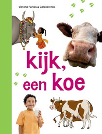 kijk, een koe