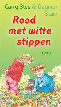 Rood met witte stippen