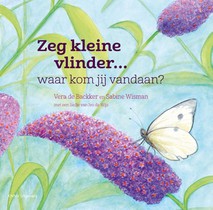 Zeg kleine vlinder voorzijde