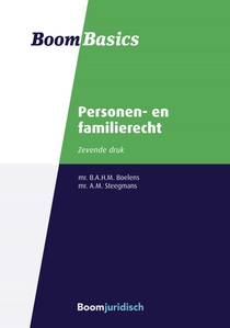 Boom Basics Personen- en familierecht voorzijde