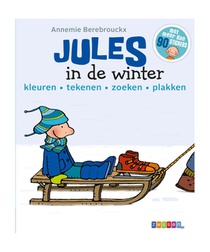 Jules in de winter voorzijde