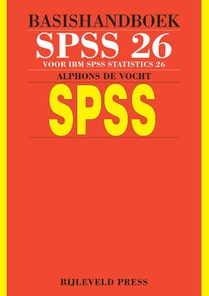 Basishandboek SPSS 26 voorzijde