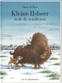 Kleine IJsbeer redt de rendieren