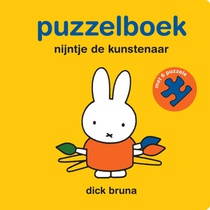 puzzelboek nijntje de kunstenaar voorzijde