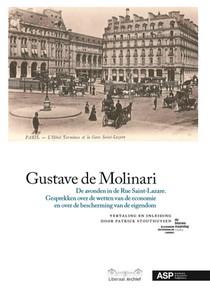 Gustave De Molinari. De avonden in de Rue Saint-Lazare voorzijde