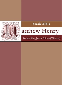 Matthew Henry Study Bible voorzijde