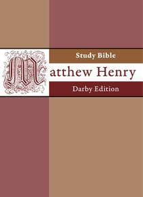 Matthew Henry study bible voorzijde