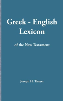 Greek-English Lexicon of the New Testament voorzijde