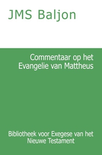 Commentaar op het Evangelie van Mattheus voorzijde
