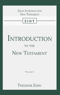 Introduction to the New Testament voorzijde