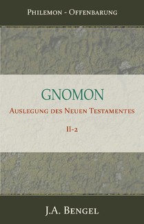 Gnomon - Auslegung des Neuen Testamentes II-2 voorzijde