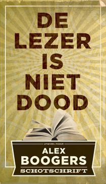 De lezer is niet dood voorzijde