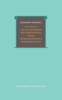 De crisis van de Europese wetenschappen en de transcendentale fenomenologie voorzijde