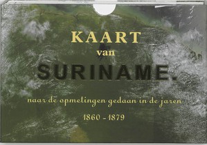 Kaart van Suriname