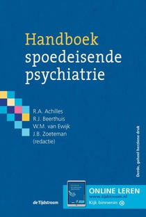 Handboek spoedeisende psychiatrie voorzijde
