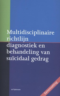 Multidisciplinaire richtlijn diagnostiek en behandeling van suïcidaal gedrag voorzijde