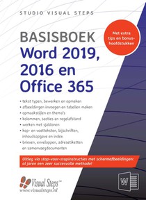 Basisboek Word 2019, 2016 en Office 365 voorzijde