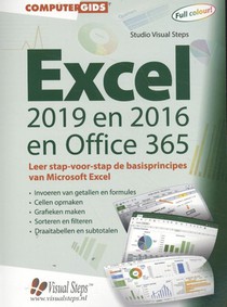 Computergids Excel 2019, 2016 en Office 365 voorzijde