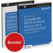 Cursusboek MOS Outlook 2013 en 2016 voorzijde