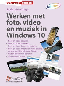 Werken met foto, video en muziek in Windows 10 voorzijde