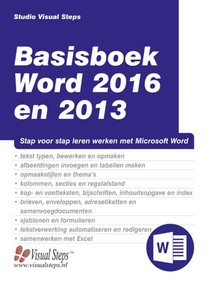 Basisboek Word 2016 en 2013 voorzijde