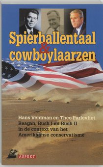 Spierballentaal en cowboylaarzen voorzijde