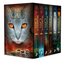 Cadeaubox warrior cats - 6 delen van serie 1 voorzijde