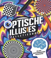 Optische illusies spelletjesboek voorzijde