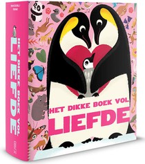 Het dikke boek vol liefde voorzijde