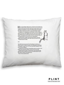 Plint Kussensloop 'Het was een prachtige ochtend' Toon Tellegen