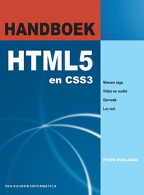 Handboek HTML 5 voorzijde