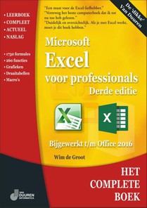 Excel voor professionals voorzijde