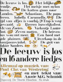 De leeuw is los en 16 andere liedjes voorzijde