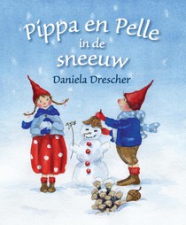 Pippa en Pelle in de sneeuw voorzijde