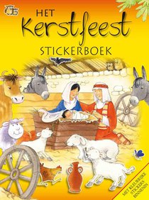 Het Kerstfeest (stickerboek) voorzijde