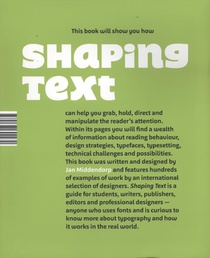 Shaping Text voorzijde