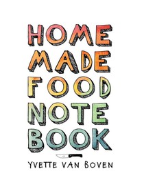 Home made food notebook voorkant