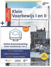 Cursusboek Klein Vaarbewijs I en II + Online Examentraining voorzijde