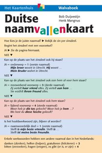 Duitse naamvallenkaart