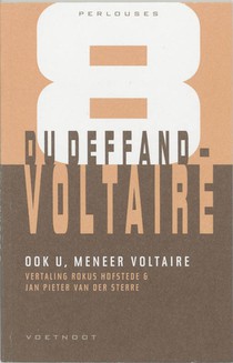 Ook u, meneer Voltaire voorzijde