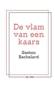 De vlam van een kaars voorzijde