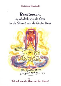 Benetnasch, de ster in de staart van de Grote Beer voorzijde